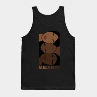 Melanin Shades, African Women, Brown Skin Girl Tank Top